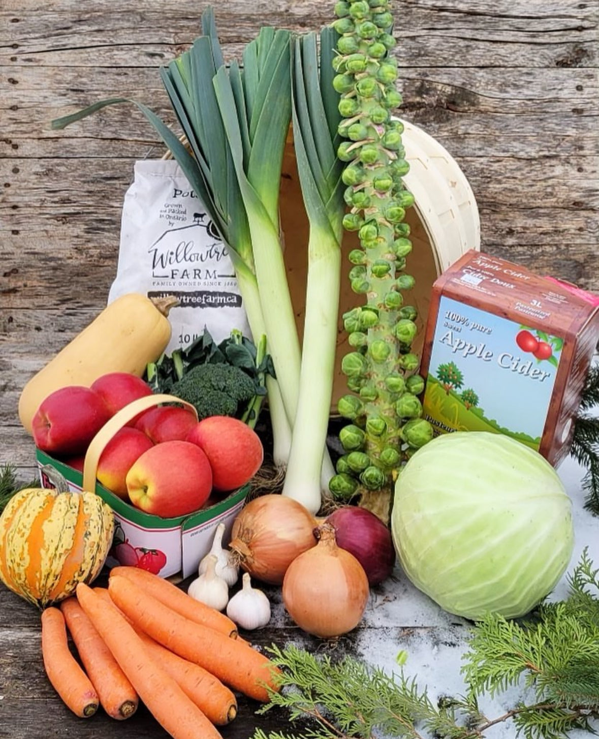 Winter Fruit & Veggie Share Bi-Weekly