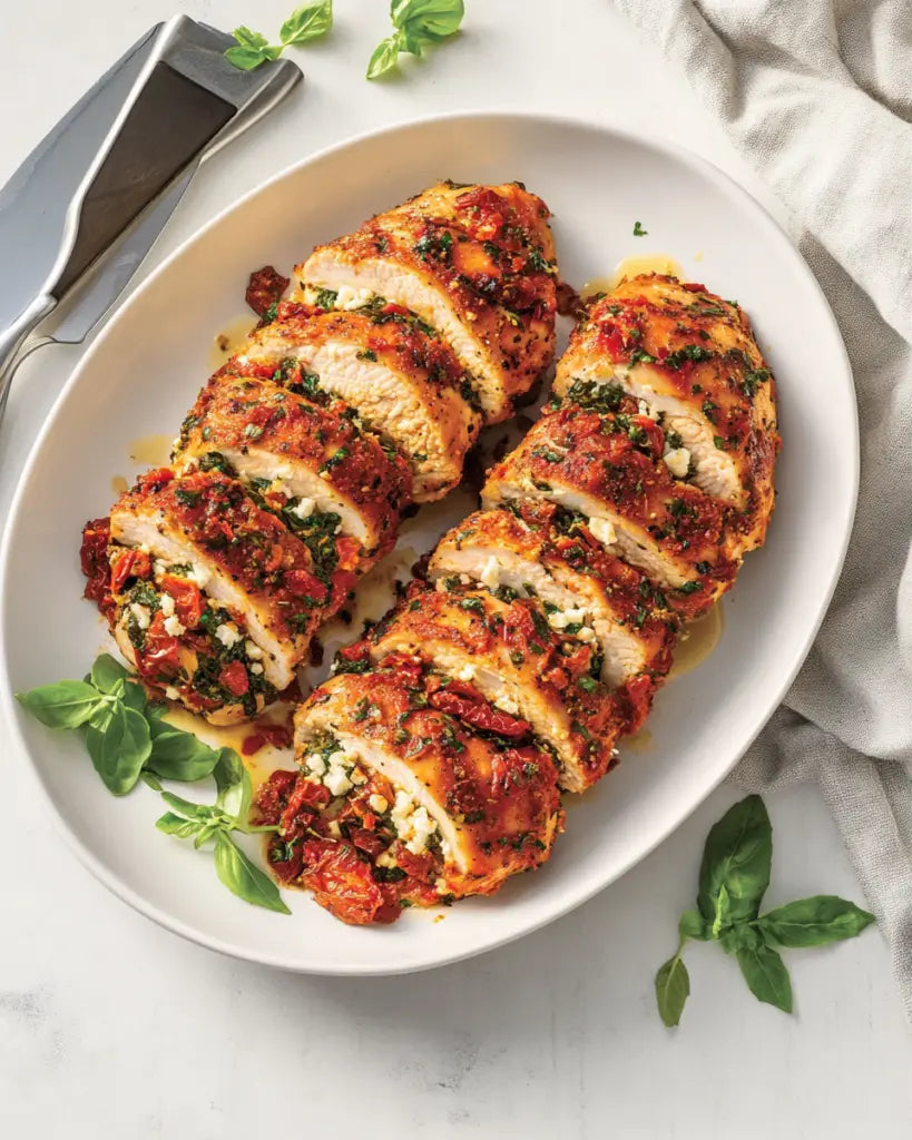 February 5th - Sundried Tomato and Gouda Stuffed Chicken