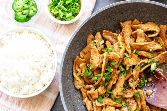 May 28th - Garlic Ginger Pork Stir Fry