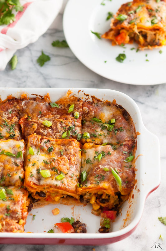 June 4th - Beef and Rice Enchiladas